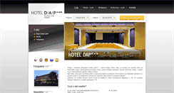 Desktop Screenshot of daphotel.cz