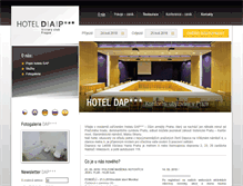 Tablet Screenshot of daphotel.cz